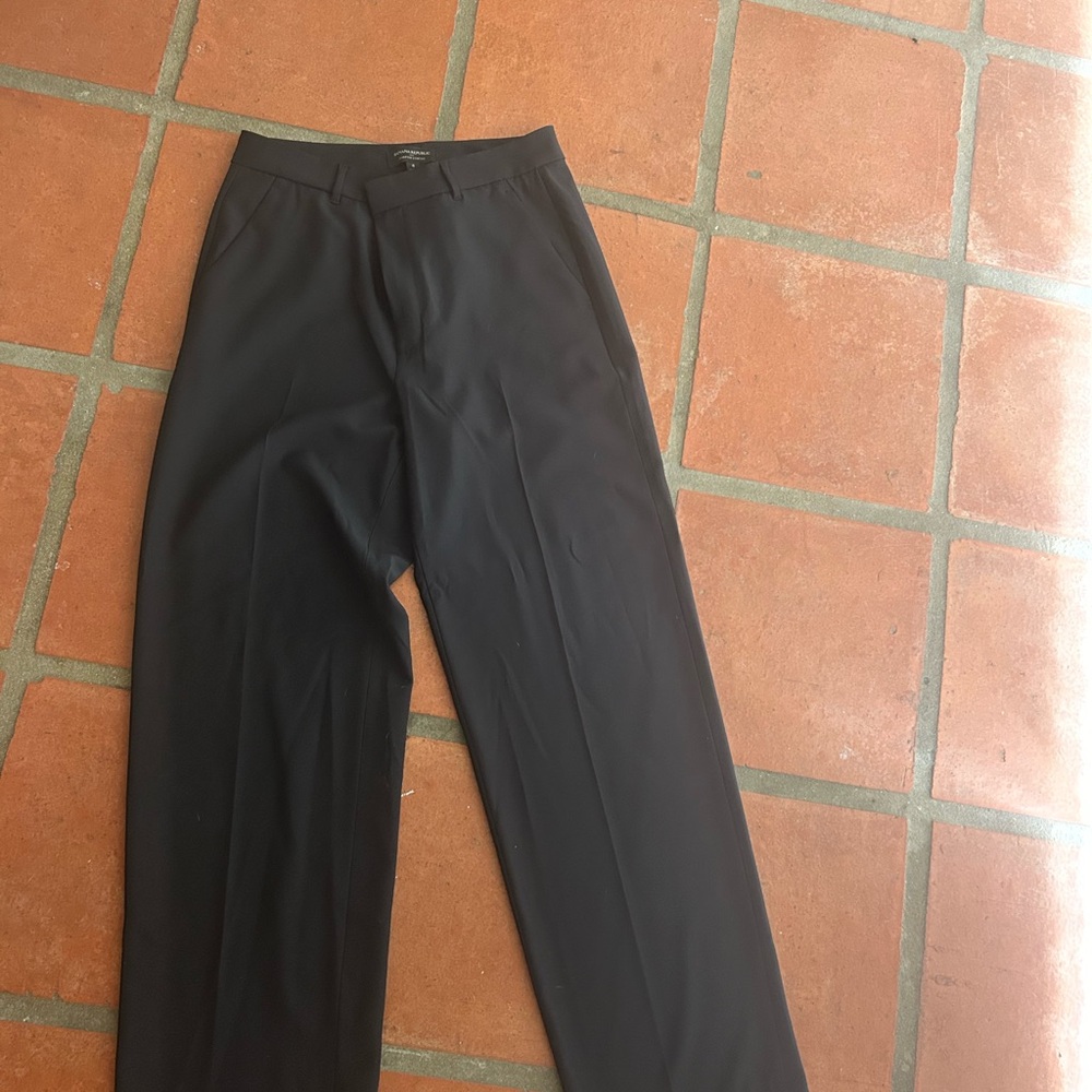 Banana Republic Black Dress Pants Classic Straight-Leg